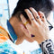 Trendy Hip Hop Titanium Steel Chain Personality Male Single Ring