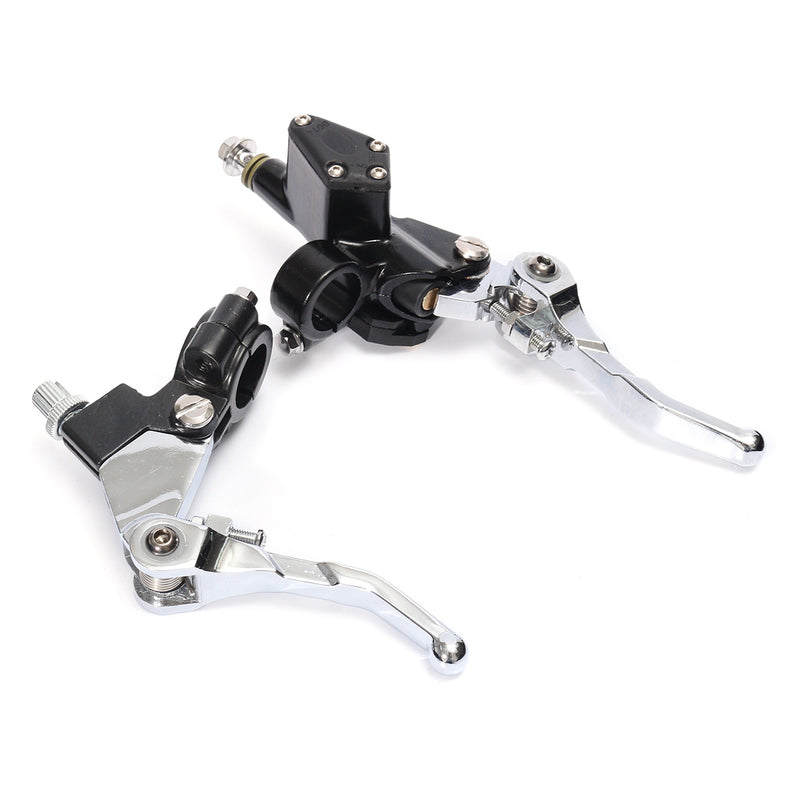 7/8inch Handlebar Hydraulic Master Cylinder Brake Lever For Pit Dirt Bike Quad ATV