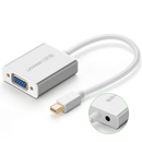 UGREEN MD107 Mini DP To VGA Cable 1080P Video Cable with 3.5 Audio Output Connector Adapter for Macbook HDTV