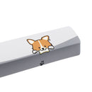 Five-sided Dyesub OEM Profile PBT Calico Space Bar 6.25u Novelty Keycap for GK61 Black Case and Cherry MX Switch Keyboard