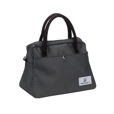 New Portable Lunch Bag Thermal Insulated Snack Lunch Box Carry Tote Storage Bag Travel Picnic Food P