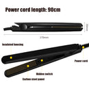 2 IN 1 Professional Steam Flat Hair Straightener & Hair Curler Curling Iron