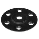 Drillpro 110mm Tungsten Carbide See Through Wood Shaping Disc Bevel Carving Disc with Hole 16mm Bore Sanding Grinder Wheel for Angle Grinder