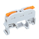 3pcs SPL-1 PCT-211 Rail Type Quick Connection Terminal Press Type Connector Instead Of UK2.5B Terminal Block