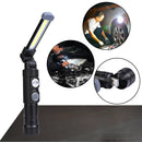 XANES W549 LED+COB 5Modes 360+180 Foldable Head Magnetic Tail USB Rechargeable Flashlight