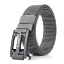 TUSHI 125cm x 3.4cm Zinc Alloy Buckle Men Tactical Belt Nylon Casual Belts