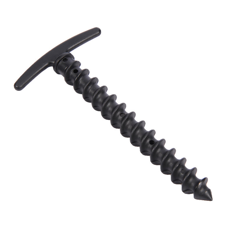 4PCS/Set 145mm Outdoor Ultralight Camping Tent Nail High Strength Plastic Nylon Screw Spiral Nails