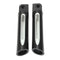 Aluminum Foot Pegs Footrest For Harley Touring Sportster Dyna Softail Black