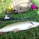JOHNCOO 2.1/2.4m Fishing Rod Carbon Baitcasting Rod Hunting Fishing