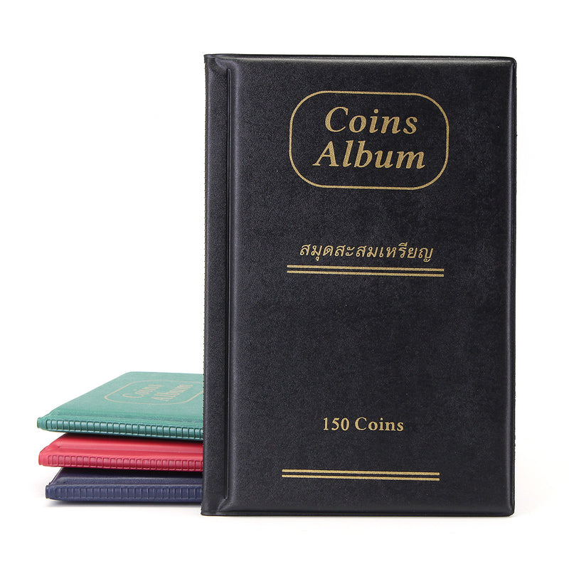 150 Pockets Coin Holder Collection Book DIY Album For Collector Gifts Storage Supplies