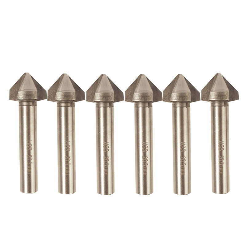 90 Degree Titanium-plated Metal Chamfer Drill Bit Straight Shank Chamfering Knife