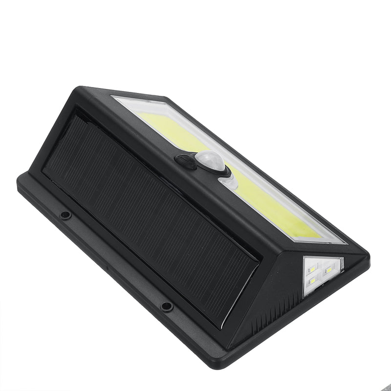 100LED Solar Wall Light Motion Activated Lamp IP65 Outdoor Yard Garden Lamp