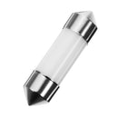 31/36/39/41mm COB LED Festoon Lights Car Interior Map Dome Lamp Ceramic Bulb 12V 3W 6500K White