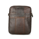 1.5L Men Genuine Leather Shoulder Bag Crossbody Messenger Handbag Phone Case Pouch Outdoor Travel