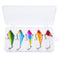 ZANLURE 5 Pcs 6.5cm 14g Fishing Lure Fishing Hook Fishing Tackle Bass Bait