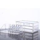 Large Capacity Transparent Acrylic Desktop Makeup Cosmetics Storage Box Jewelry Organizer Acrylic Display Box Storage with Drawers