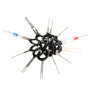 Excellway 11Pcs Terminal Removal Tool Kit Wiring Connector Pin Release Extractor
