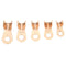 70pcs 10A 20A 30A 40A 50A OT Cable Wire Terminal Connector Copper Lugs