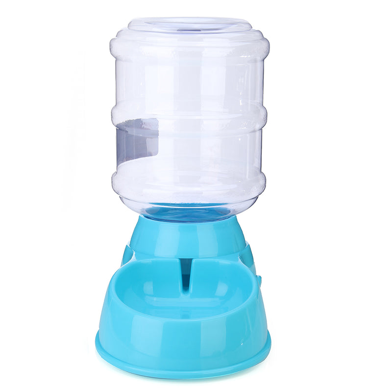 3.5L Large Bottle Automatic Pet Drink Dispenser Dog Cat Feeder Waterer Bowl Dish