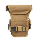 Outdoor Tactical Men Waist Leg Bag Waterproof Hip Drop Belt Fanny Pack Pouch Camping Hiking