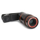 8X HD360 Camera Lens with Clip Zoom Telescope for Samsung S8 Xiaomi 6 iPhone 7