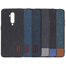 Bakeey Luxury Fabric Splice Soft Silicone Edge Shockproof Protective Case For OnePlus 7T Pro