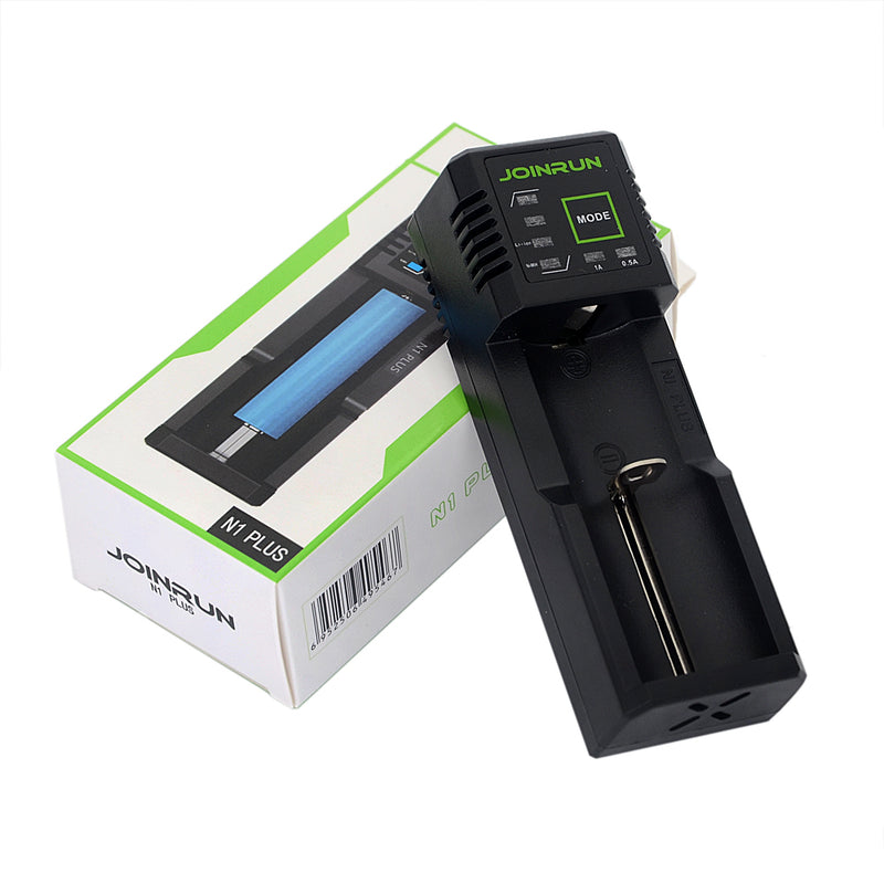 Joinrun N1 18650 Charger Li-ion Smart Battery Charger 1 Slot USB Charger