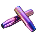 Neo Chrome Car Gear Shift Knob Shifter Lever Aluminum Auto Manual Universal