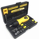 Dry Battery Electric Screwdriver Combination Set Mini Cordless Drill Household Repair Tool