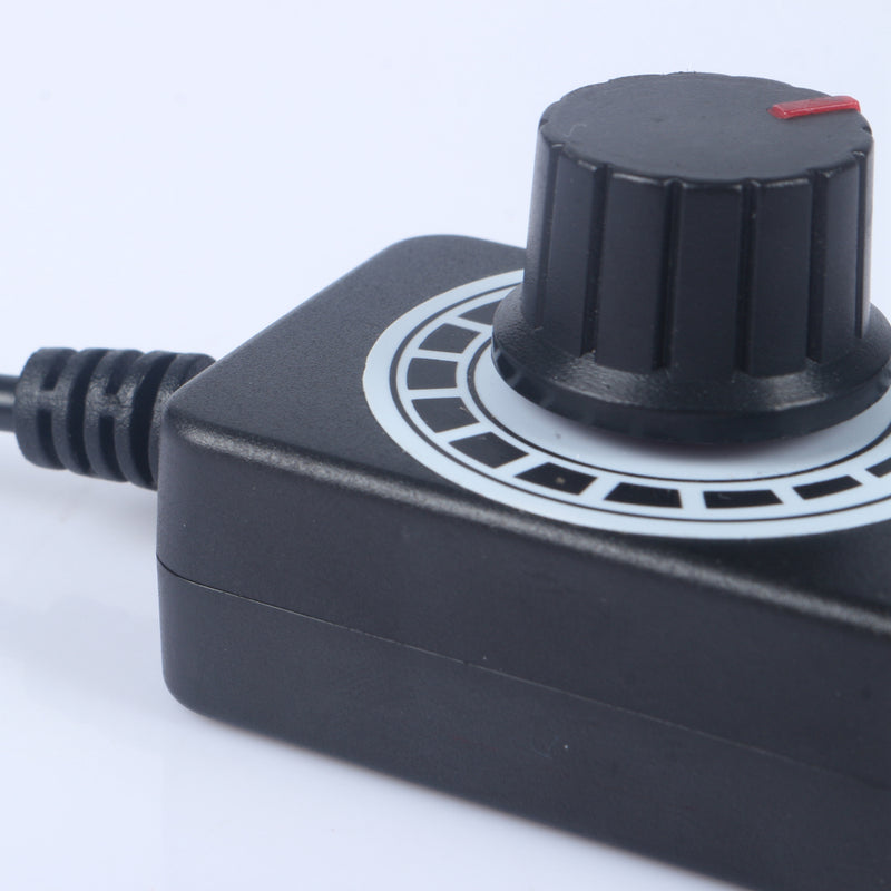 5-24V Regulated PWM DC Motor Speed Controller Adjustable Motor Fan Speed Controller Blower Motor Speed Regulator Dimmer Switch