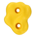 Yellow Climbing Rock Wall Textured Bolt Grab Holds Grip Stones Indoor Outdoor Kid Decorations