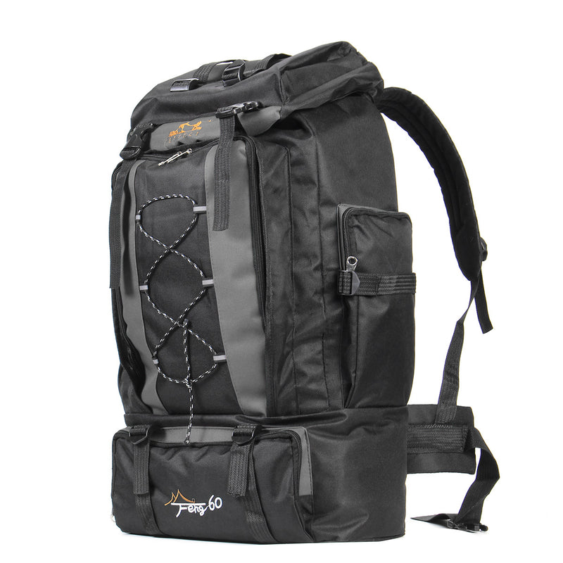 60L Outdoor Sport Hiking Camping Rucksack Bag Luggage Travel Backpack Waterproof