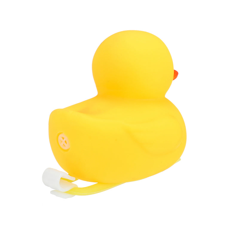 Broken Wind Yellow Duck Bell Horn & Helmet Hat For MTB Bike Motocycle Handlebar
