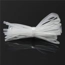 DANIU 5Pcs Halogen-Free 2:1 Heat Shrink Tubing Transparent Wire Cable Sleeving