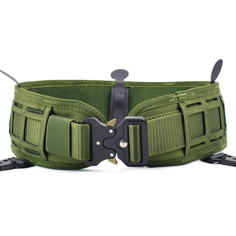 Zanlure Molle Waist Belt Adjustable Tactical Belt Outdoor Hunting CS Combat Girdle