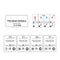 Music Keyboard Stickers & Piano Stickers 61 KEY SET Removable White Laminated Stickers