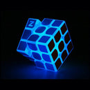 Classic Magic Cube Toys 3x3x3 PVC Sticker Block Puzzle Speed Cube Dark Luminous