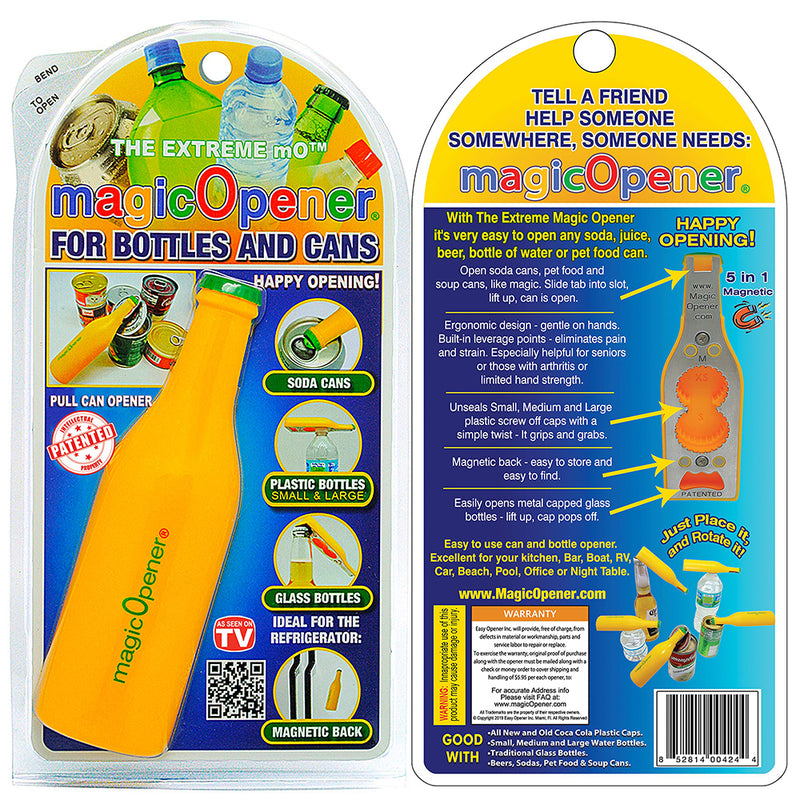 ABC Bottle Opener Can Cap Launcher Shooter Magnetic Drink Opener Soup Pull Tab for Home Party Drinking