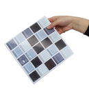 6Pcs/Set PVC Wall Sticker Stair Tile Sticker Removable Floor Border Waterproof for Decorations