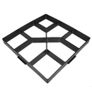 Garden DIY Path Maker Model Concrete Stepping Stone Pave Pavement Paver Mould Tool