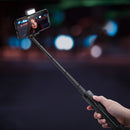 Blitzwolf BW-BS8 Extendable bluetooth Tripod Selfie Stick With LED Fill Light For Phone Sport Camera