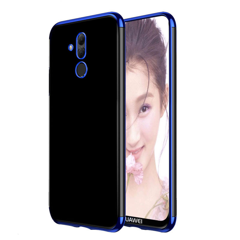 Bakeey Transparent Plating Shockproof Back Cover Protective Case for Huawei Mate 20 Lite
