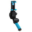 Bakeey R2 Mini Panoramic Multi-angle Rotation Wireless bluetooth Automatic Expansion Selfie Stick for Live Mobile Phones