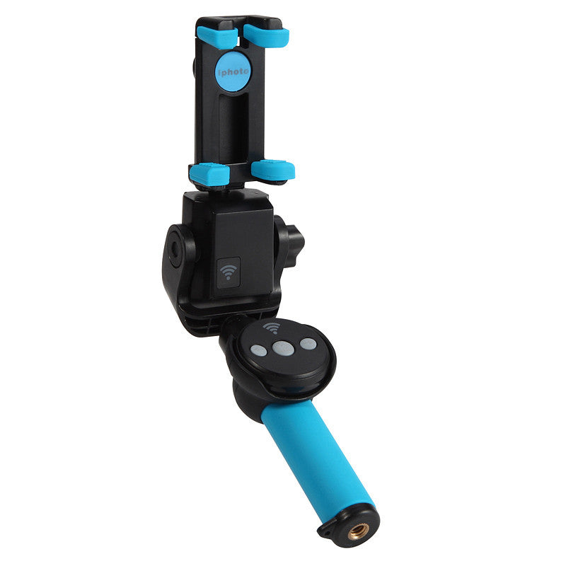 Bakeey R2 Mini Panoramic Multi-angle Rotation Wireless bluetooth Automatic Expansion Selfie Stick for Live Mobile Phones