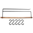 Portable Adhesive Paper Towel Holder Under Cabinet For Toilet Kitchen Bathroom Home