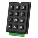 3pcs 12 Key MCU Membrane Switch Keypad 4 x 3 Matrix Array Matrix Keyboard Module