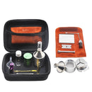 12Pcs/Set Smoking Container Silicone Stash Jar Herb Case Herb Non-Stick Carb Mats Pipe Aluminum Metal pipes