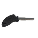 Motorcycle Black Uncut Key Blank For Mopeds Chinese Scooter Gy6 Replacement