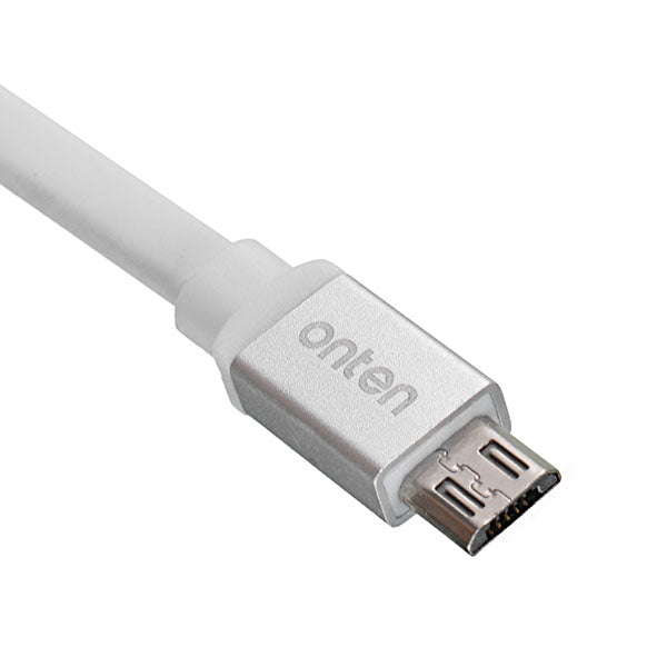 Onten OTN 7287 Lightning to Micro USB flat cable for Android devices Aluminum Alloy Shell