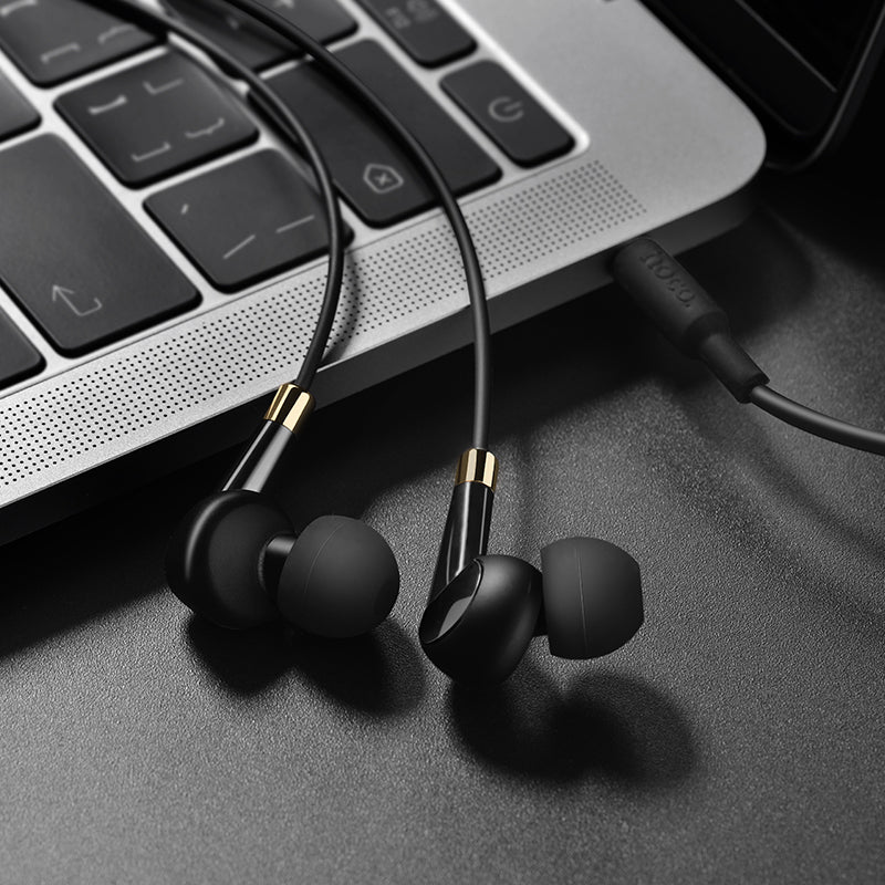 HOCO M39 Professional Wired In-ear Earphone HiFi Stereo Music Headset With Mic for Sport